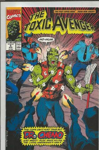 Toxic Avenger #5 ORIGINAL Vintage 1991 Marvel Comics  