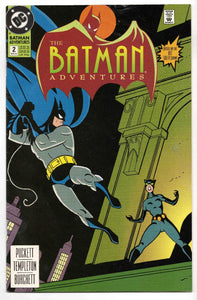 Batman Adventures #2 VINTAGE 1992 DC Comics Catwoman