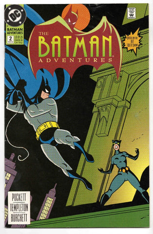 Batman Adventures #2 VINTAGE 1992 DC Comics Catwoman