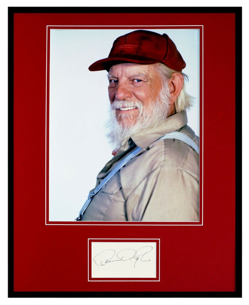 Denver Pyle Signed Framed 16x20 Dukes of Hazzard Photo Display JSA Jesse Duke