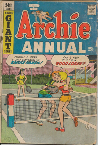 Archie Annual #24 ORIGINAL Vintage 1973 Archie Comics GGA 