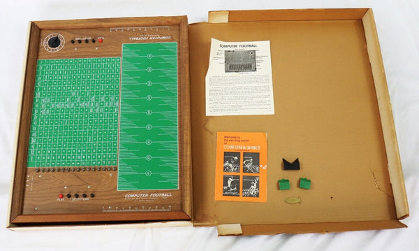 VINTAGE 1972 Electric Data Computer Football Board Game