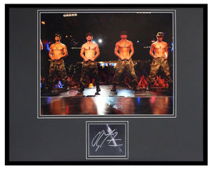 Channing Tatum Signed Framed 16x20 Photo Display Magic Mike