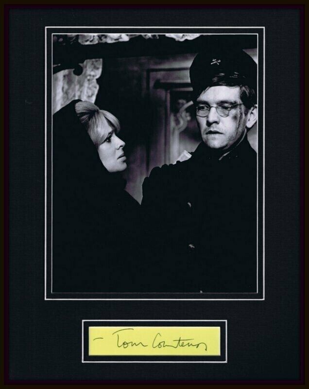 Tom Courtenay Signed Framed 11x14 Photo Display Dr Zhivago 