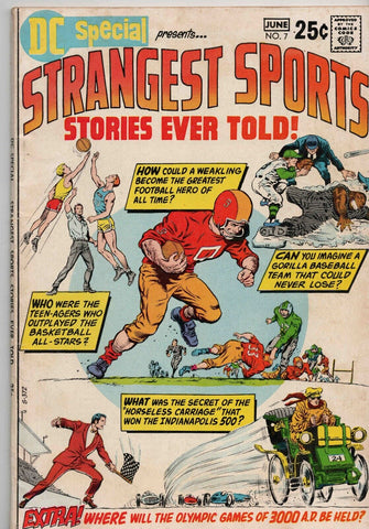 DC Special #7 VINTAGE 1970 DC Comics Strangest Sports Stories