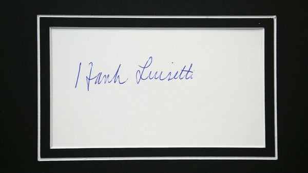 Hank Luisetti Signed Framed 16x20 Photo Display JSA Stanford