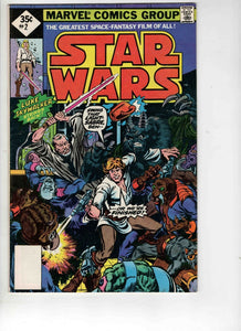 Star Wars #2 VINTAGE 1977 Marvel Comics Diamond 35c No UPC