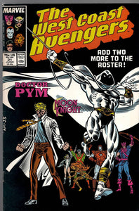 West Coast Avengers #21 VINTAGE 1987 Marvel Comics Moon Knight Joins