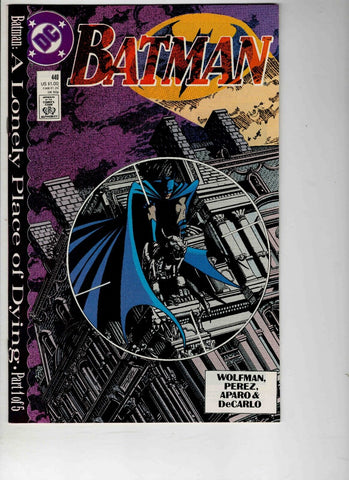 Batman #440 1989 DC Comics