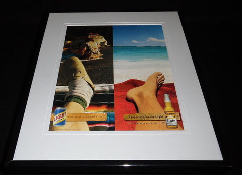 2005 Corona Light Beer 11x14 Framed ORIGINAL Vintage Advertisement