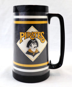 VINTAGE 1980s Pittsburgh Pirates Iron City Insulated Plastic Beer Stein Mug