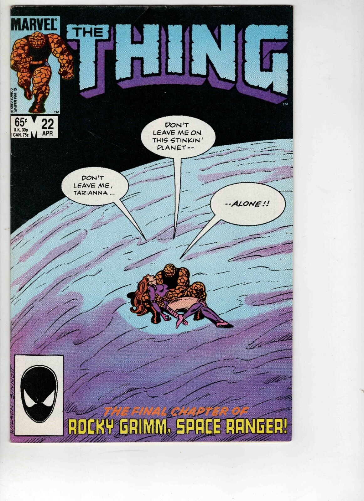 Thing #22 Vintage 1985 Marvel Comics