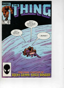 Thing #22 Vintage 1985 Marvel Comics