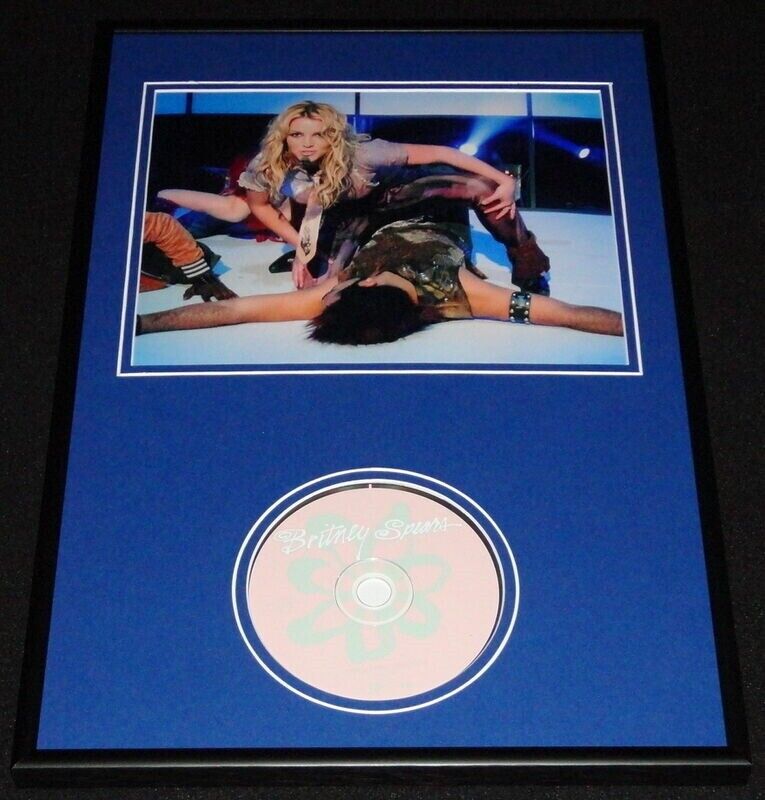 Britney Spears Framed 12x18 CD & Photo Display