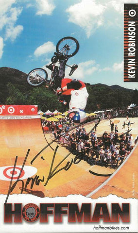 Kevin Robinson Signed 6x10 Photo Hoffman BIkes