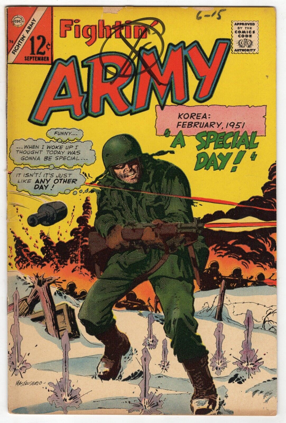 Fightin' Army #70 VINTAGE 1967 Charlton Comics