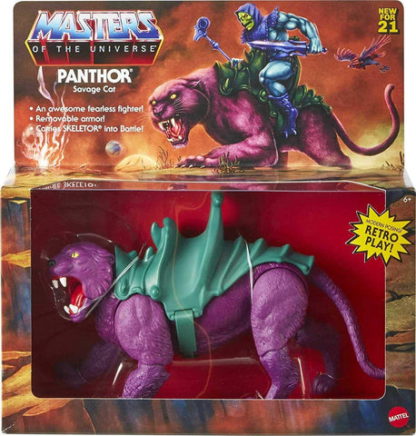 NEW SEALED 2021 Masters of the Universe Origins Panthor Cat Action Figure