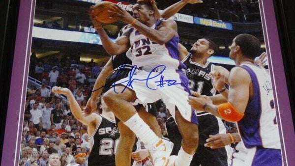 Amare Stoudemire Signed Framed 16x20 Photo Poster Suns Knicks