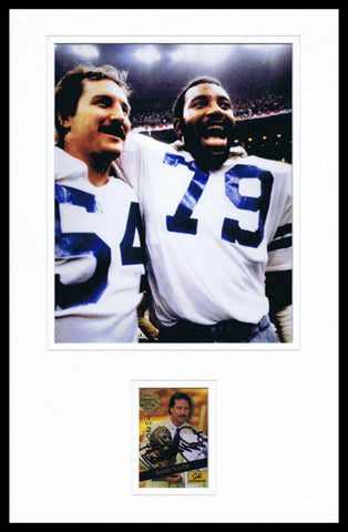 Randy White Signed Framed 11x17 Photo Display Dallas Cowboys