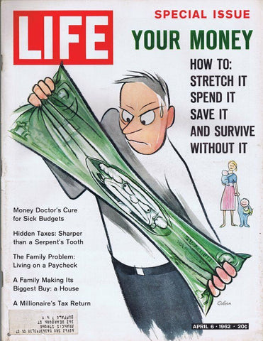 ORIGINAL Vintage April 6 1962 Life Magazine  