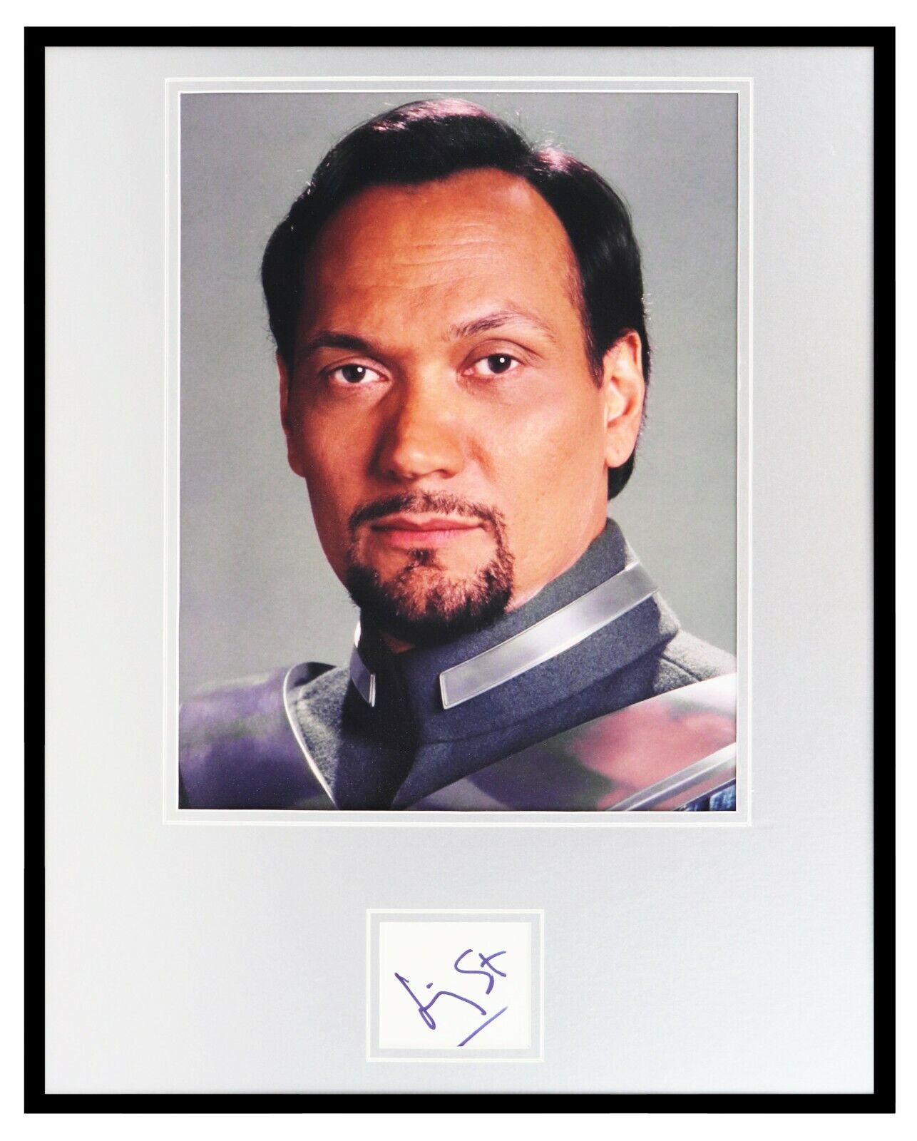 Jimmy Smits Signed Framed 16x20 Star Wars Photo Poster Display