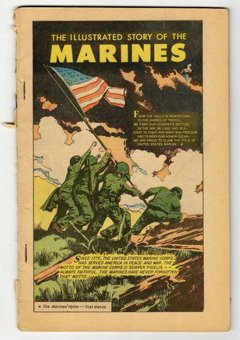 World Around Us #11 Illustrated Story of the Marines Vintage 1959 Comic Book