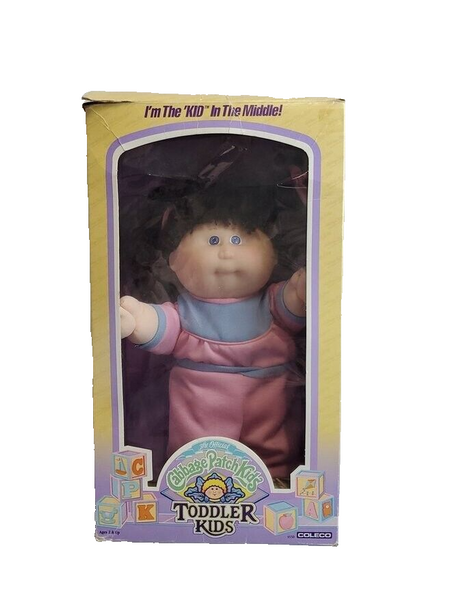 VINTAGE 1987 Coleco Cabbage Patch Kids Toddler Kids Doll in Box