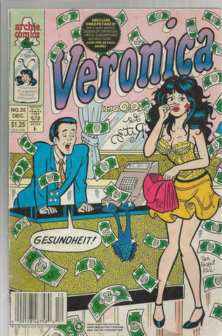 Veronica #25 ORIGINAL Vintage 1992 Archie Comics GGA