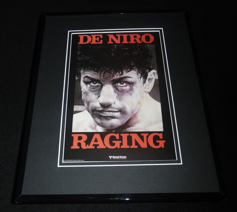 Raging Bull Framed 11x14 Repro Poster Display Robert De Niro