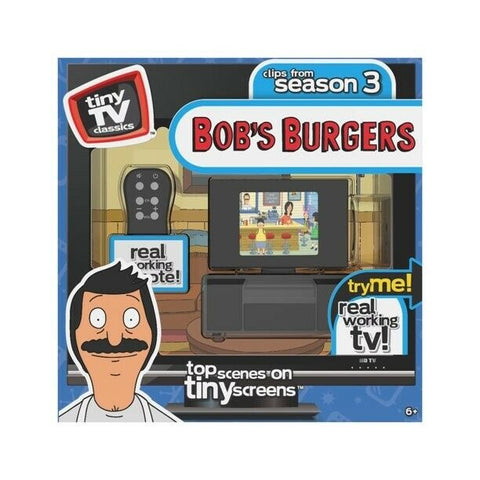 NEW SEALED 2022 Tiny TV Classics Bob's Burgers Season 3 Working Tiny TV