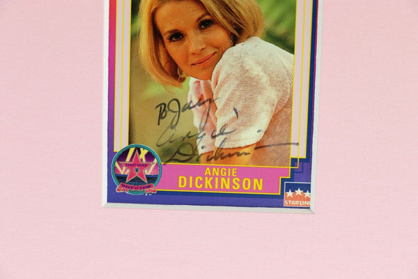 Angie Dickinson Signed Framed 16x20 ORIGINAL 1962 Jessica Advertising Display