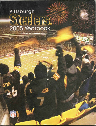 VINTAGE 2005 Pittsburgh Steelers Yearbook Super Bowl XL Season