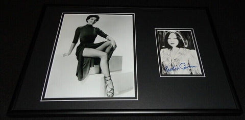 Leslie Caron Signed Framed 12x18 Photo Set 