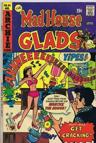 Mad House Glads #94 ORIGINAL Vintage 1974 Archie Comics GGA Bikini