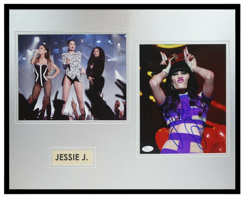 Jessie J Signed Framed 16x20 Photo Set JSA Bang Bang w/ Ariana & Nicki Minaj