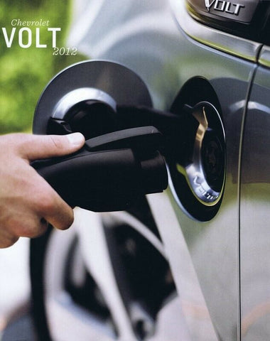 ORIGINAL Vintage 2012 Chevrolet Volt Sales Brochure Book