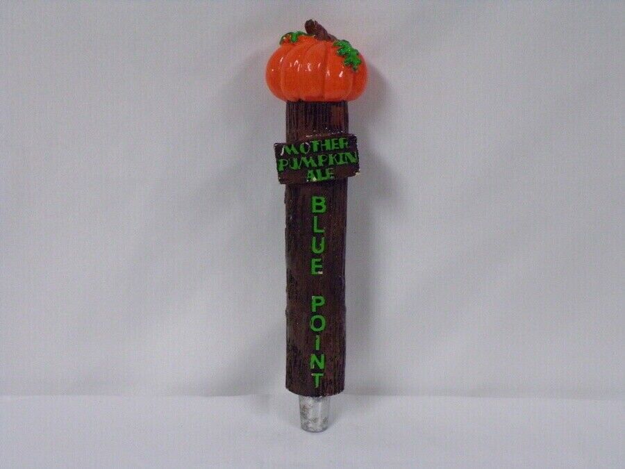 ORIGINAL Blue Point Brewing Co Mother Pumpkin Ale Beer Tap Handle