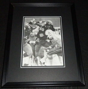 Jack Ham Dan Pastorini Steelers vs Oilers Framed 11x14 Photo Display 