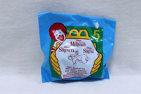 ORIGINAL Vintage 1996 McDonald's Little Mermaid Max Wind Up Toy