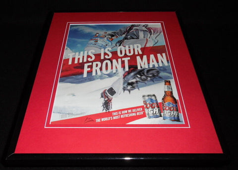 2013 Coors Light Beer 11x14 Framed ORIGINAL Advertisement 