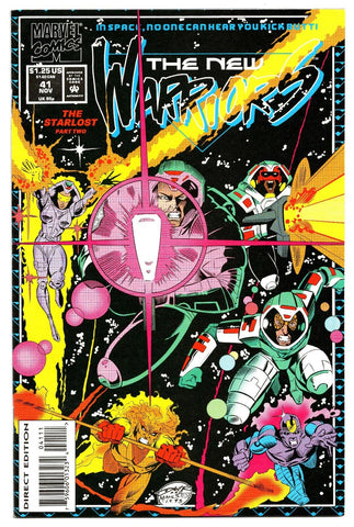 New Warriors #41 VINTAGE 1993 Marvel Comics