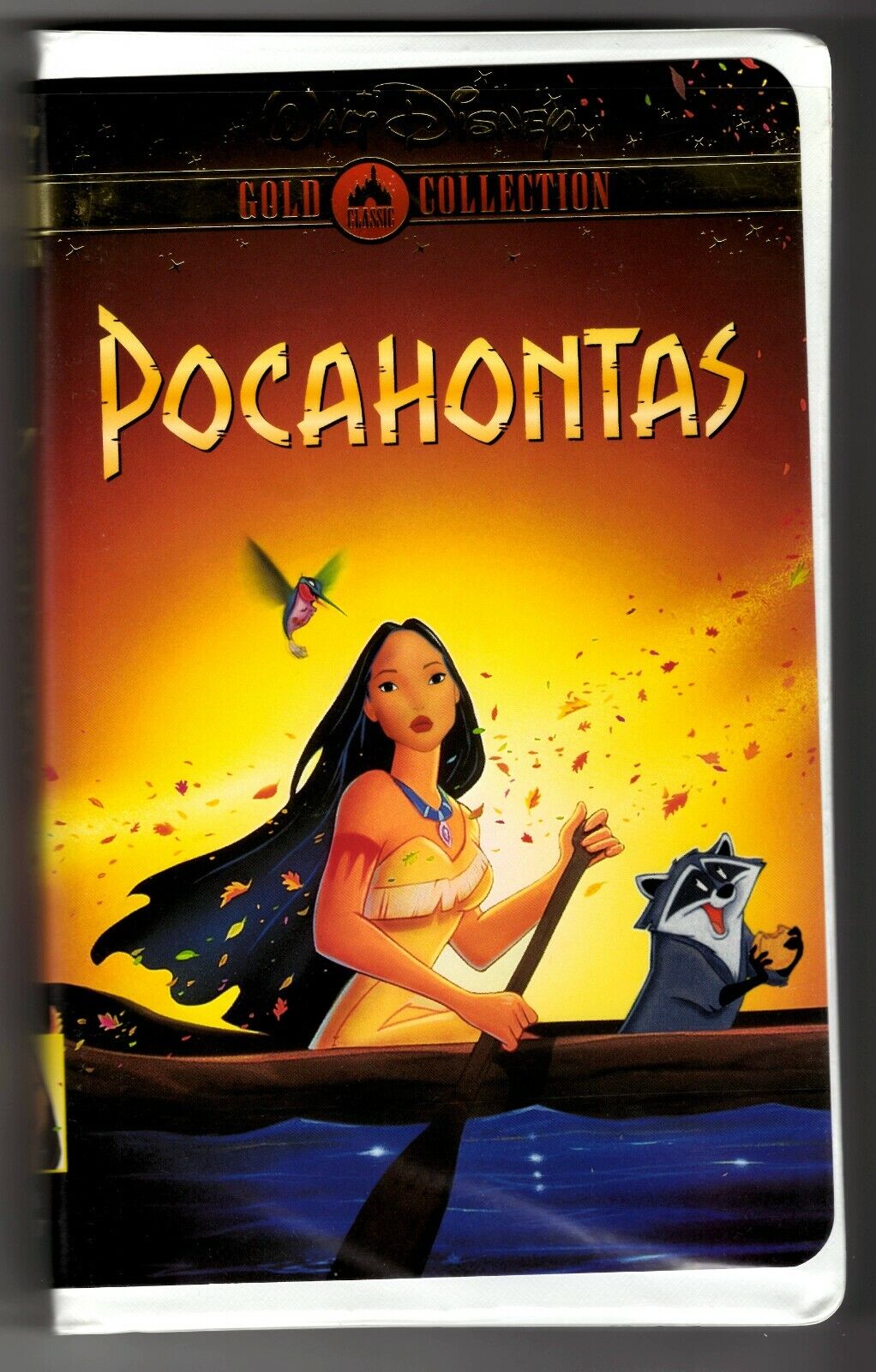 Pocahontas Disney VINTAGE VHS Clamshell Gold Edition