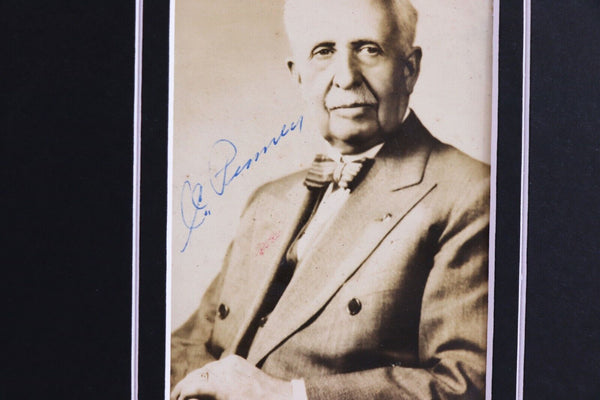 J.C. JC Penney Signed Framed 16x20 Photo Display JSA