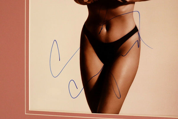 Cindy Crawford Signed Framed 16x20 Photo Poster Display JSA