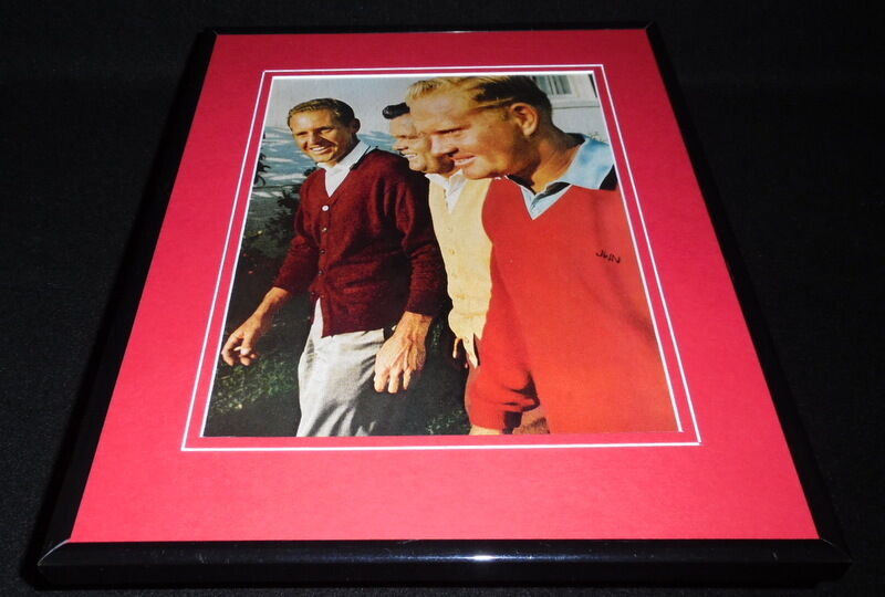 Jack Nicklaus 1966 Framed 11x14 Photo Display 