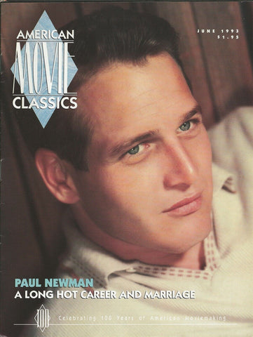 ORIGINAL Vintage June 1993 AMC Magazine Paul Newman Julie Andrews