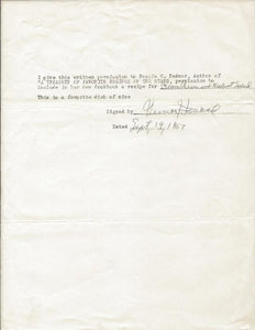 Vernon Howard Signed 1967 Typed Letter