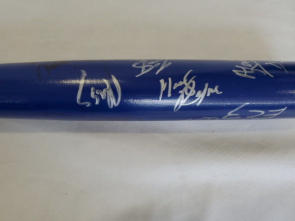 SIGNED TNA Impact Wrestling Baseball Bat 16 Autos 2014 World Tour Washington PA