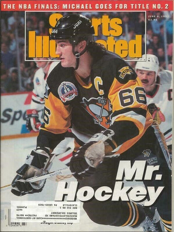 ORIGINAL Vintage June 8 1992 Sports Illustrated Mario Lemieux Penguins 