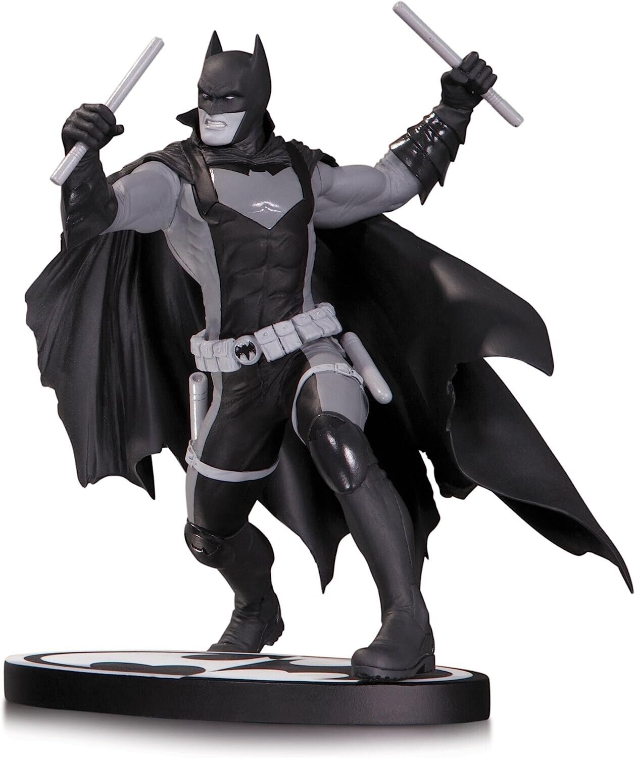 NEW SEALED Diamond Batman Black & White Earth 2 Statue 6" DC